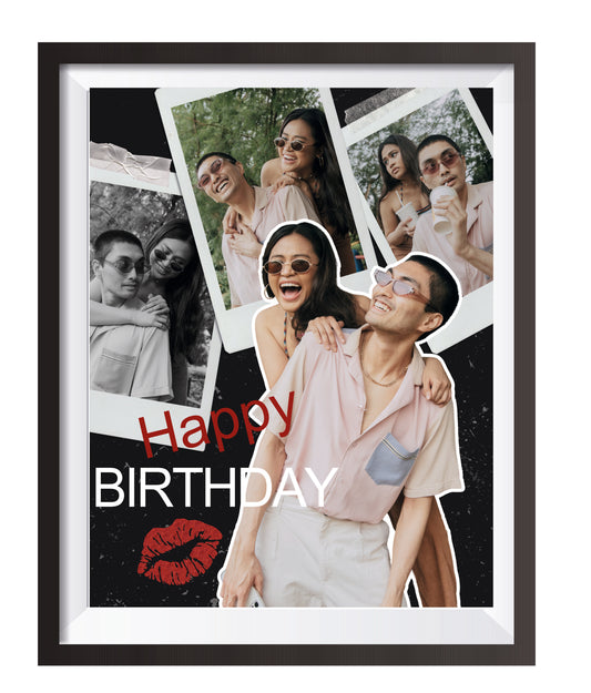 birthday collage frame