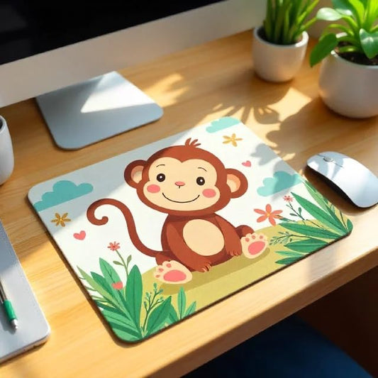 Adefex Personalised Laptop Skin with Custom Mouse Pad | Laminated Waterproof Skin & Non-Slip Rubber Mouse Pad Print Your Photo or Design | Ideal Gift for Office, Students & Loved Ones