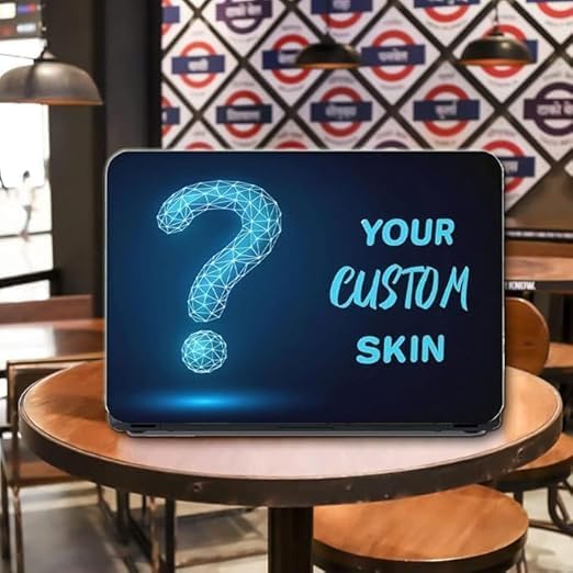 Adefex Customized Laptop Skin Sticker - Upload Your Own Design, Waterproof & Scratch-Resistant, Fits for All Laptop Sizes