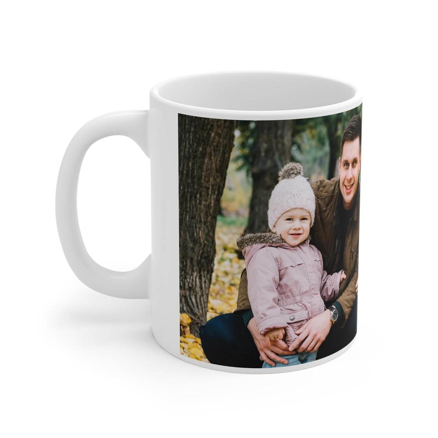 Adefex Customized|Personalized Photo on Coffee Mug|Cup for Gift - White Ceramic Mugs Name Gifts for Birthday 350 ml