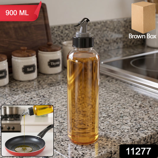 Multipurpose Oil Dispenser Bottle With Flip Top Pour Spout 900 Ml